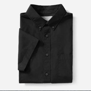 Everlane Cotton short-sleeve slim button down, S